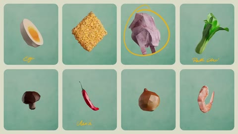 Beat 3: Ingredient grid