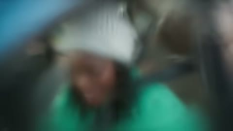 Beat 8: Feet and car blur
