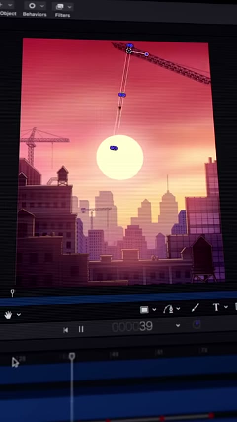 Beat 17: Dusk scene in Motion