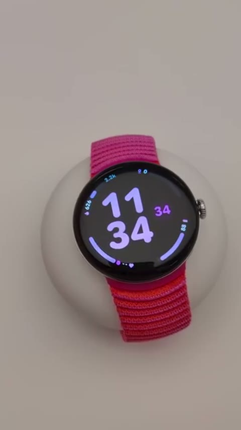 Beat 22: Pink watch