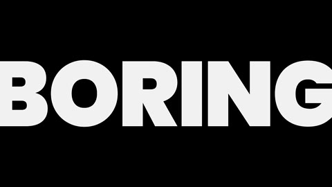 Beat 4: Boring