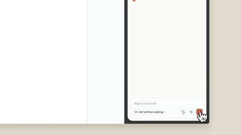 Beat 5: Prompt typed