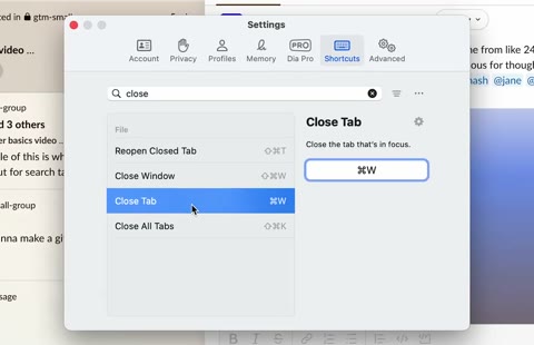 Beat 14: Tab search