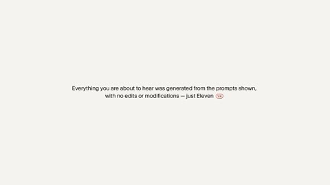 Beat 1: Disclaimer