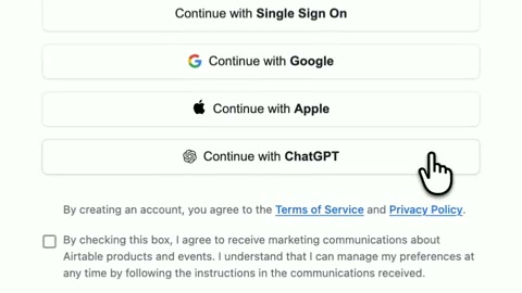 Beat 5: Sign-up page