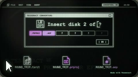 Beat 19: Disk dialog
