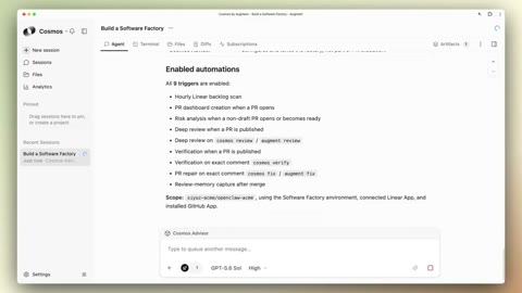 Beat 15: Automations list