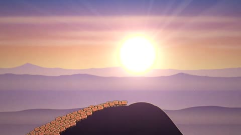 Beat 9: Burst and sun