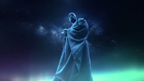 Beat 4: Cloaked figure