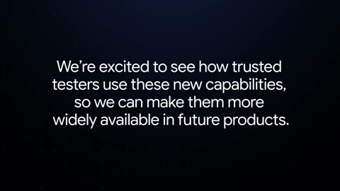 Beat 4: Trusted testers