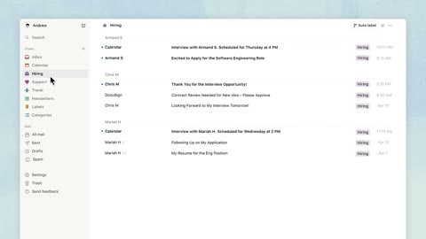 Beat 9: Views sidebar