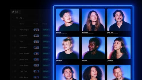 Beat 12: Team page fills