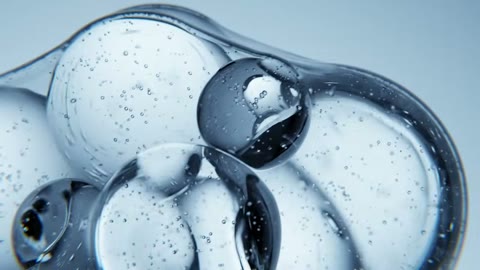 Beat 14: Blue liquid cluster