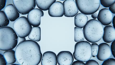 Beat 15: Blue bubbles close-up