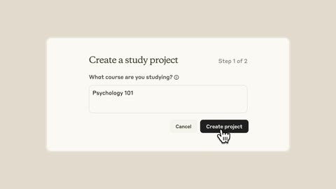 Beat 4: Create project