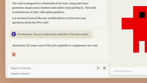 Beat 8: Seashell prompt