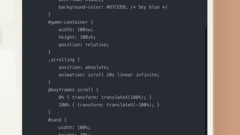 Beat 14: HTML code