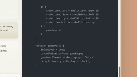 Beat 18: Game code