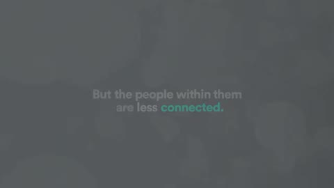 Beat 3: Less connected