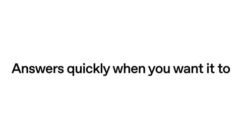Beat 9: Answers quickly
