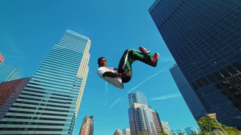 Beat 11: Mid-air freeze