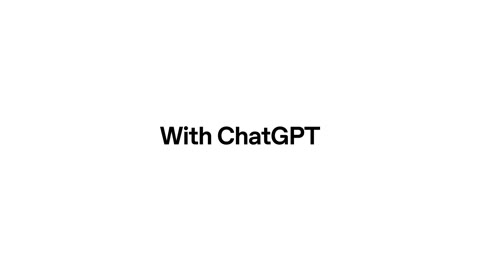Beat 1: With ChatGPT