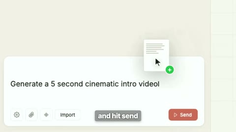 Beat 4: Typing the prompt