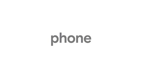 Beat 1: Ask of phone