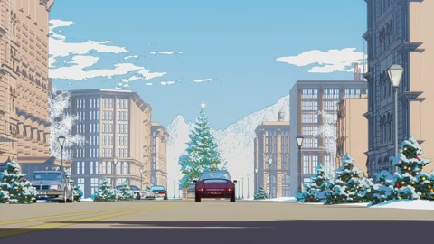 Beat 3: Snowy street
