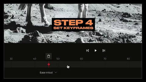 Beat 8: Step 4 keyframes