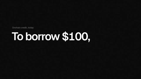 Beat 1: To borrow $100