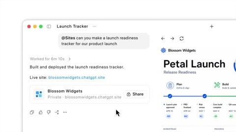 Beat 13: Launch tracker