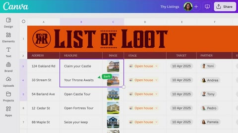 Beat 8: List of loot