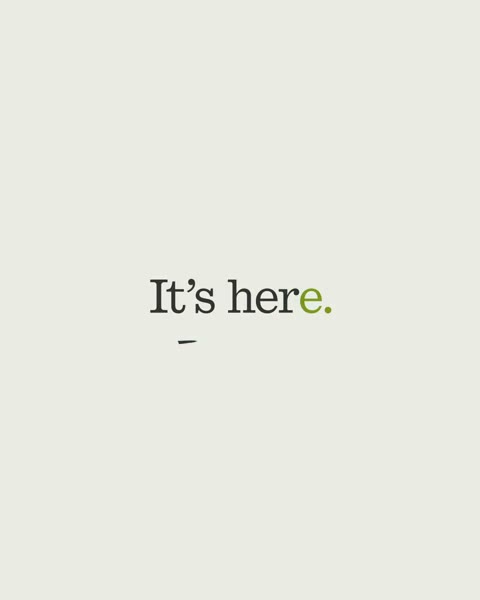 Beat 5: It's here