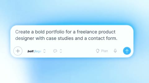 Beat 11: Type the portfolio prompt