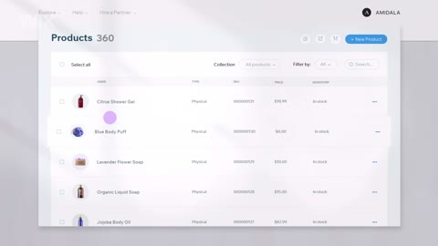 Beat 10: Products list