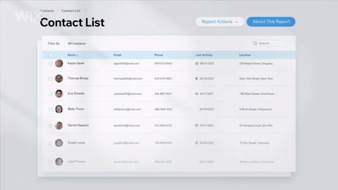 Beat 19: Contact list
