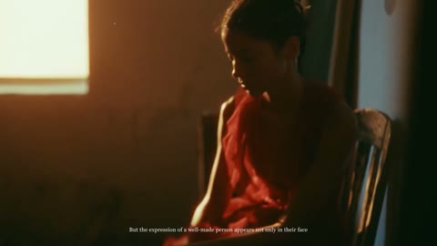 Beat 5: Woman in red
