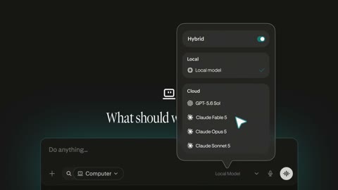 Beat 8: Hybrid menu
