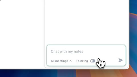 Beat 5: Chat input