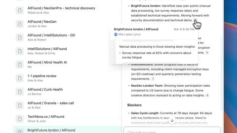 Beat 11: Scroll to blockers