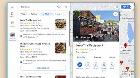 Beat 10: Restaurant card
