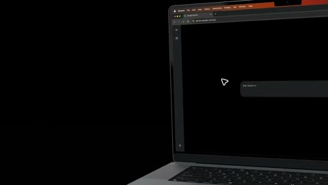 Beat 1: Laptop appears