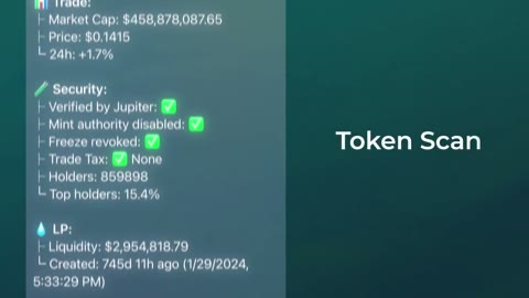 Beat 8: Token Scan