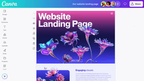 Beat 12: Landing page