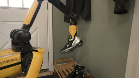 Beat 8: Shoes to rack