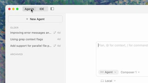 Beat 6: Agents tab