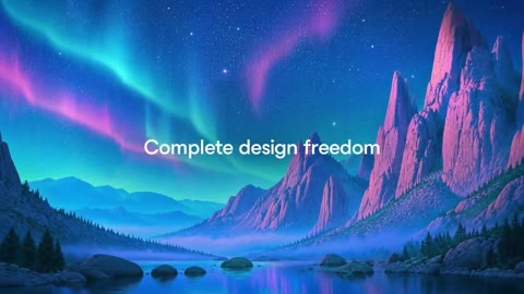 Beat 9: Complete design freedom