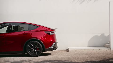 Beat 5: Red car by wall