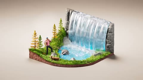 Beat 6: Waterfall escape